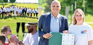 The Honorable Jamil Jivani, Member of Parliament for Durham, delivered opening remarks to Road to Recovery participants, and presented Renascent with a Letter of Congratulations for its long-standing commitment to serving people coping with drug and alcohol addiction.